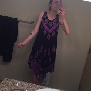 Purple dress